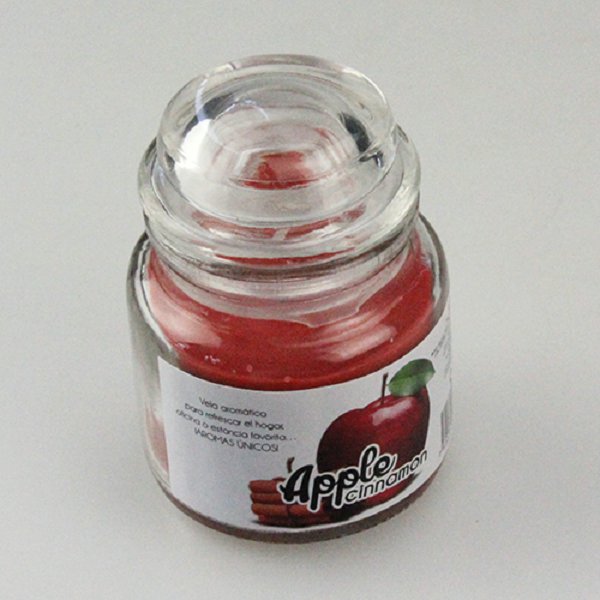 Glass Apple Candleholder With Aroma