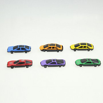 PP car model toy set of 6