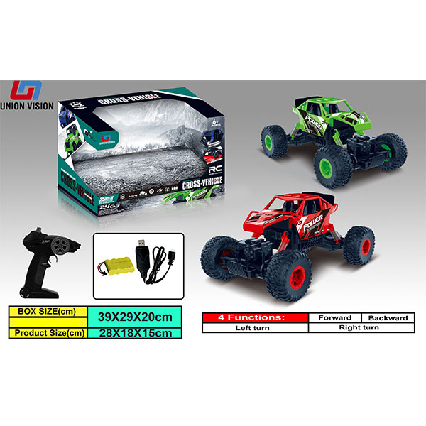 2.4g remote climbing, all-wheeling, OFF-road vehicle / 1:16