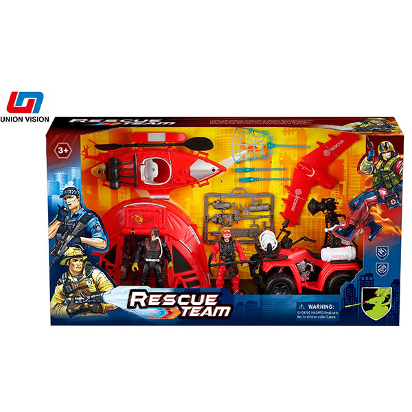 Rescue team fire protection kit