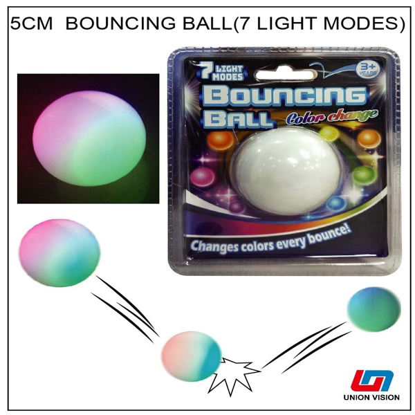 Bounce colorful flash ball