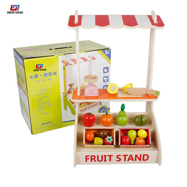 Wooden children Fruit stand
