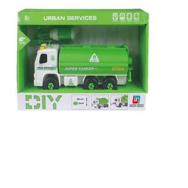 City tank truck (with IC, with electric screwdriver)