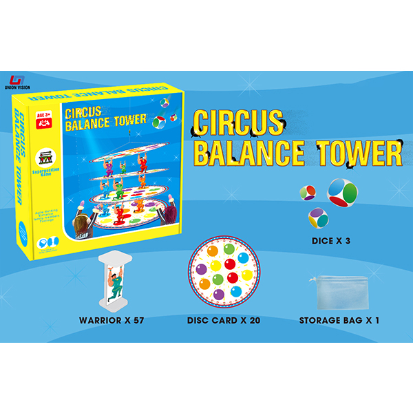 Circus balance tower