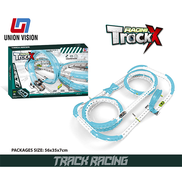 Electric track set (2 electric cars)