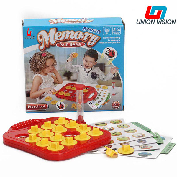 Boxed memory puzzle board games