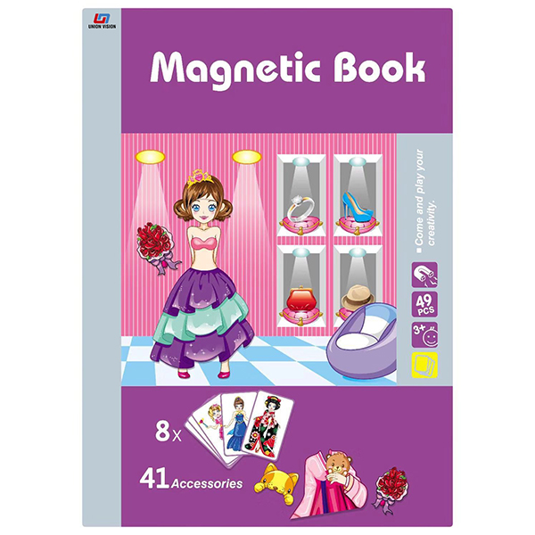 Exotic princess outfit series magnetic toy