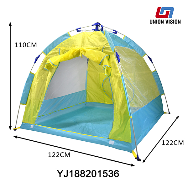Automatically retract into an outdoor tent 180T color blended cloth