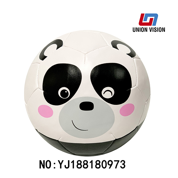 6 inch animal club football - panda toy