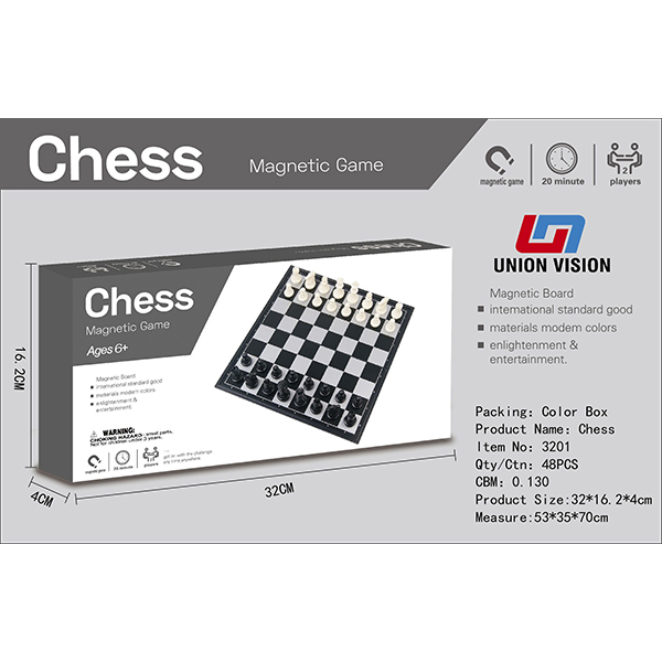 Magnetic chess