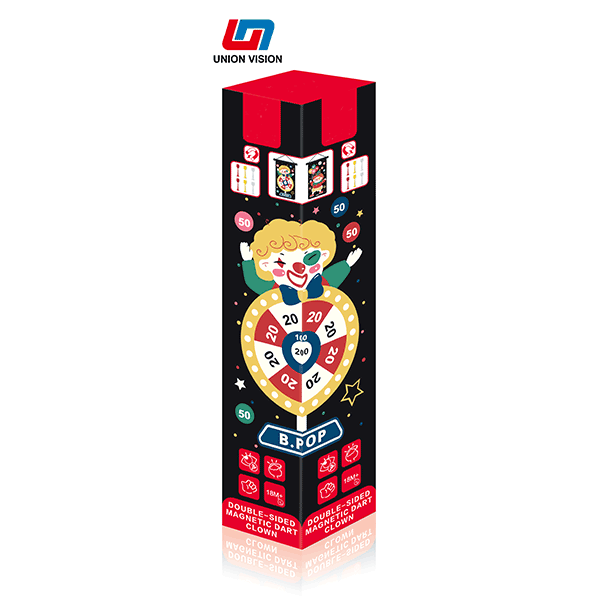 Double-sided magnetic dart - Clown