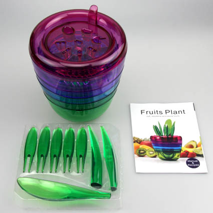 Creative Fruits Plant Multi Kitchen Tool Set of 10 Apple Cutter Avocado Scoop Fruit Slicer Cutter Me