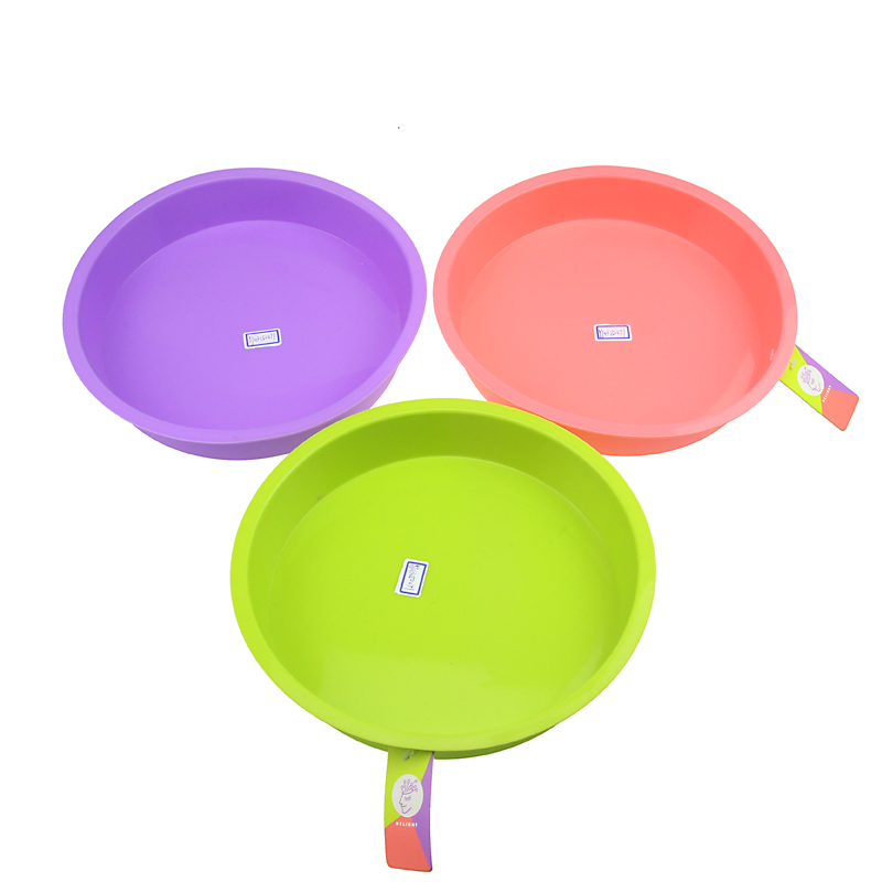 Cake Pan, Food Mold And Bakeware: Round Shaped 100 Food Grade Silicone Non-Stick