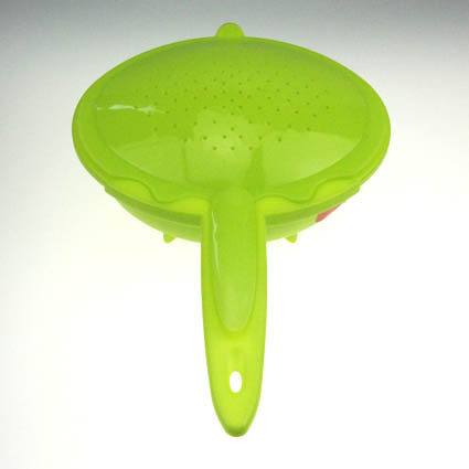 Plastic Rice Washing Bowl with LidHandle