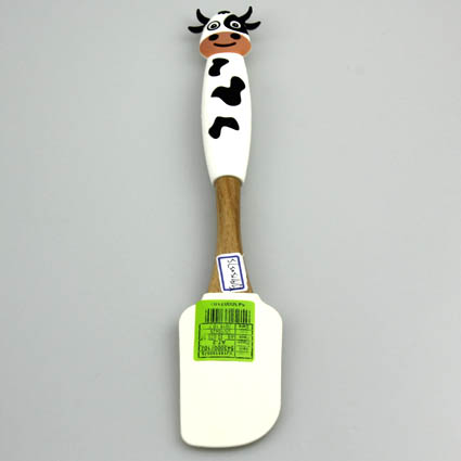 2.1" Silicone Spatulas with Cow Shape Handles