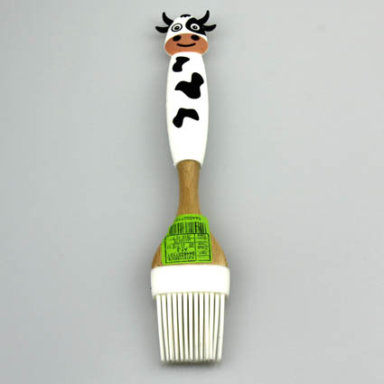 Silicone Brush with Cow Shape Handles