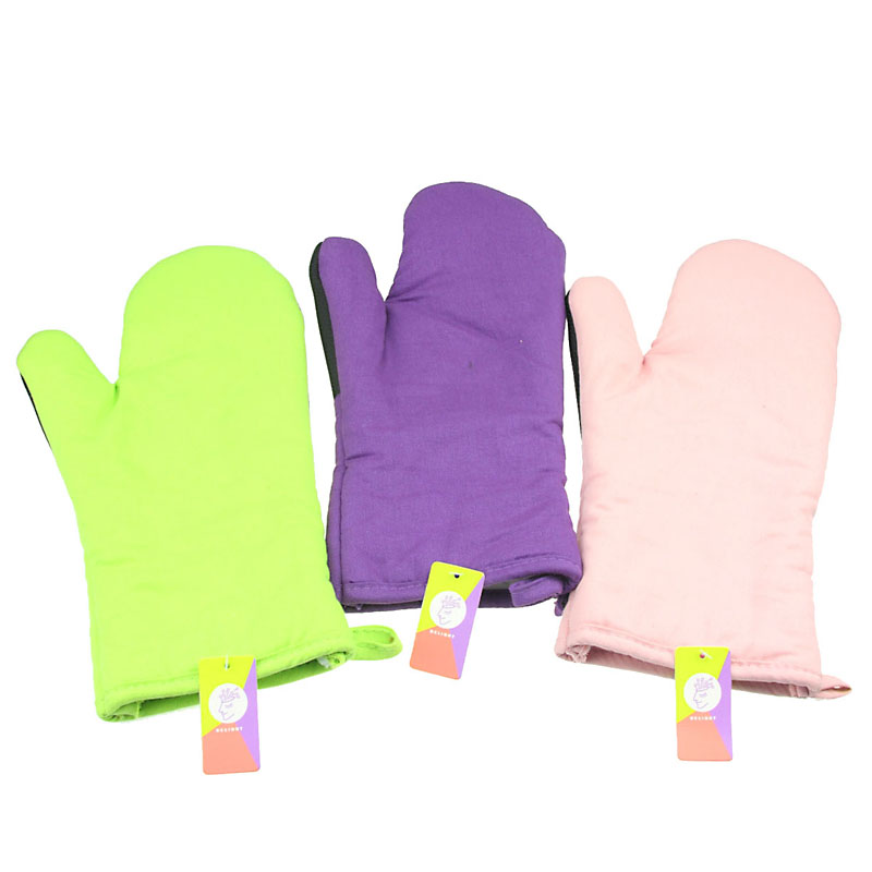 Cotton Heat Resistant Microwave Oven Gloves