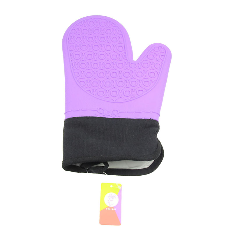 Silicone Cotton Heat Resistant Microwave Oven Gloves