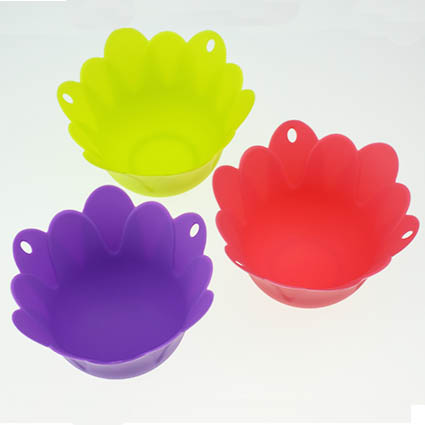 Silicone BowlFlower Design