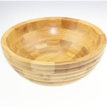 Smooth Round Wood Bowl