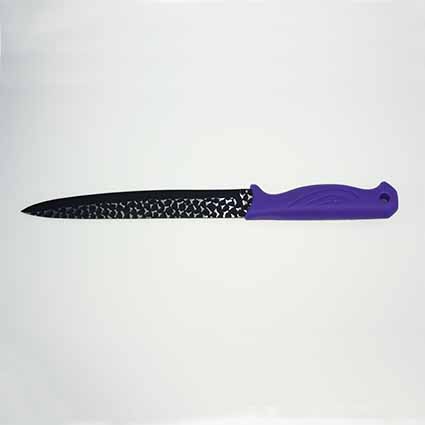 12.6" Stainless Steel Paring Knife Fruit Knife with Plastic Handle  Marble Coating