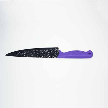 13" Stainless Steel Paring Knife, Fruit Knife with Plastic Handle Clean Marble Coating