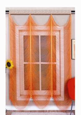 Orange Color Door String Curtain Fringe Curtain