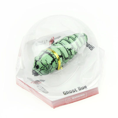Funny electric green worm for kids