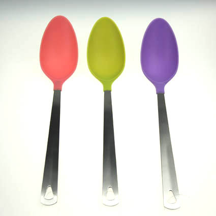 12.99 Inch Nylon Basting Spoon With Stainless Steel Handle