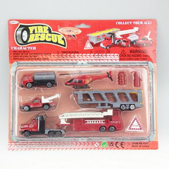 PP car model toy set of 5