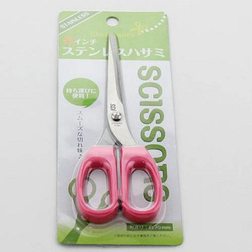 Stainless Steel Scissor with Plastic Handle