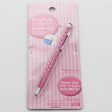 Stylus with Ballpoint Pen for Pad or Phone