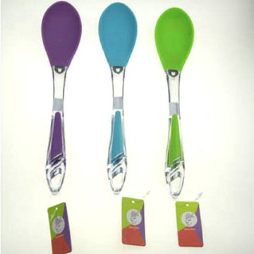 12.99 Inch Purple/Green/Blue  Kitchen Plastics Basting Spoon