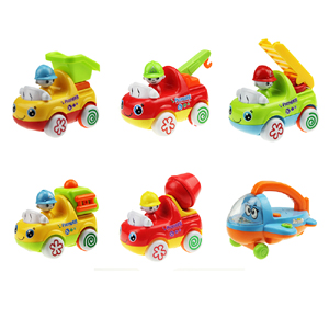 Five pieces of colorful trainairplane electric toy for baby’s playmat world Six pieces of truck elec
