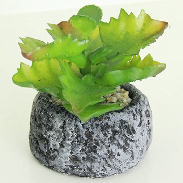 Artificial Bonsai with Stone Pot