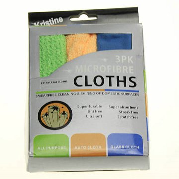 Microfiber Cleaning Cloth for Car set of 3